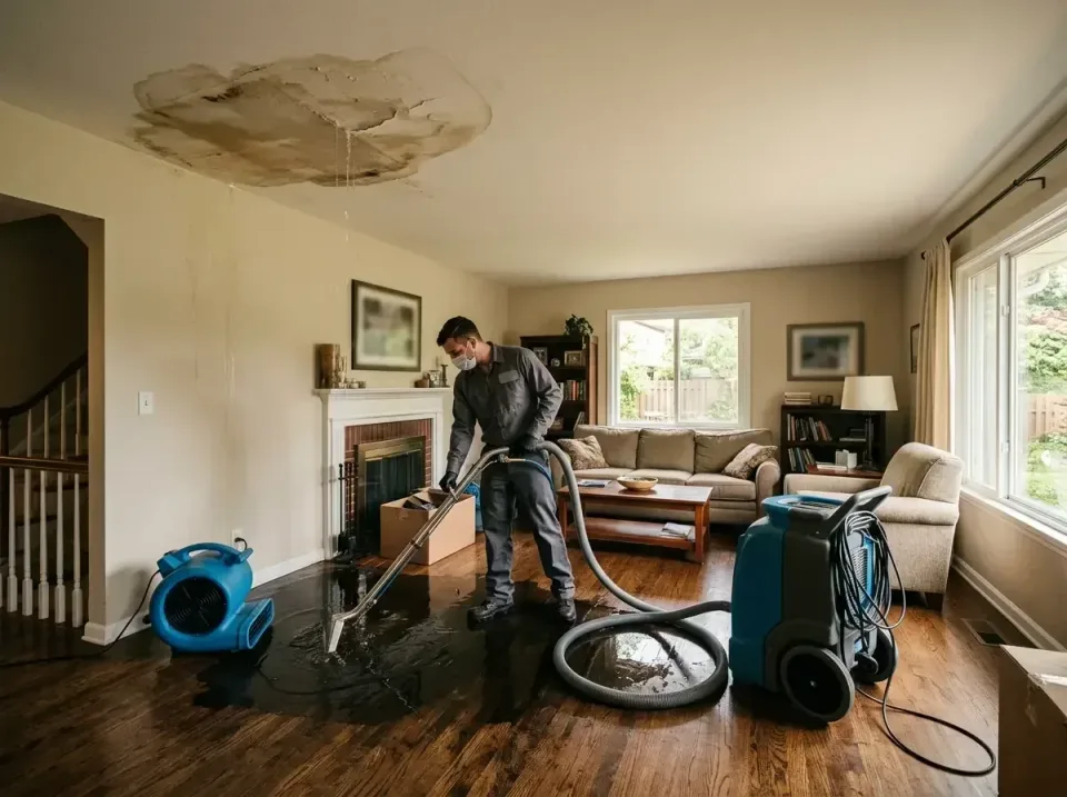 attic-pipe-burst-ceiling-drip-008 — frequently asked questions, Water Damage Restoration & Carpet Care in Wild Peach Village…